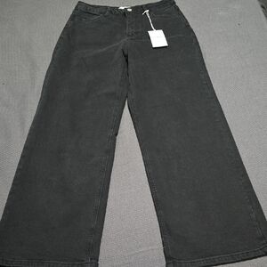 CEROS Black Wide-Leg Jeans